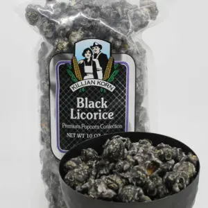 Black Licorice Flavored Popcorn