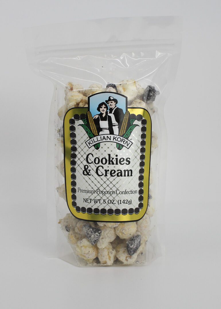 Cookies and Cream Flavored Popcorn