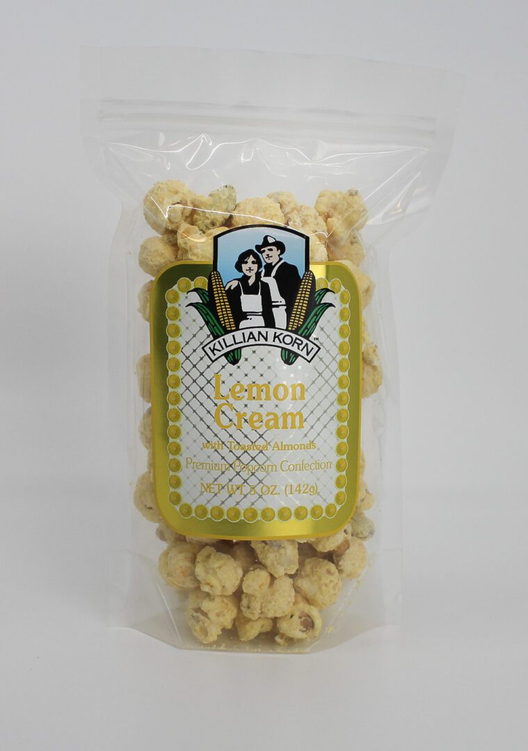 Lemon Cream Flavored Popcorn