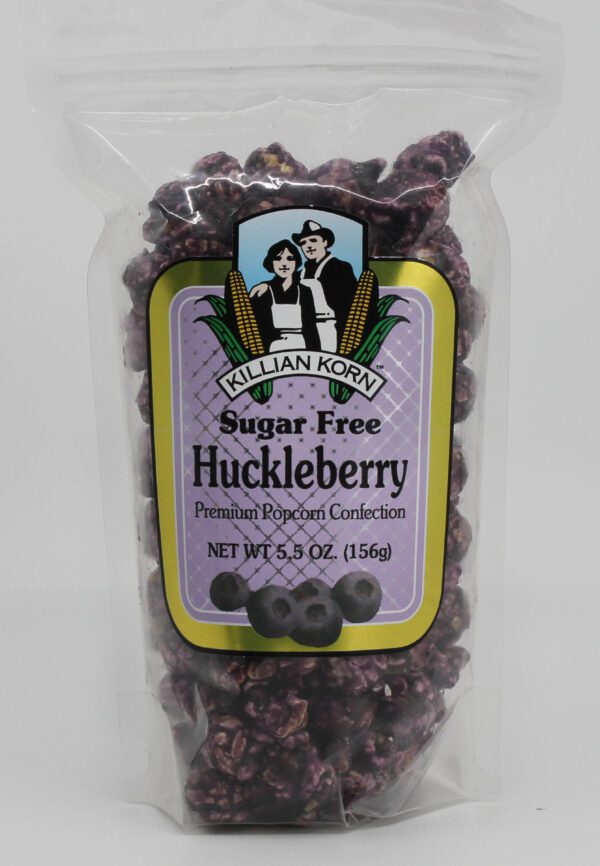 Sugar-Free Huckleberry Premium Popcorn Confection