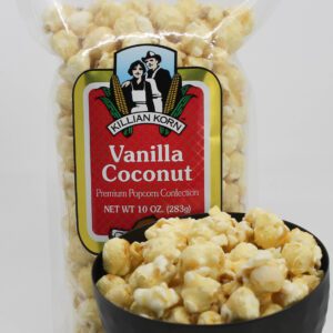 Vanilla Coconut Flavored Popcorn