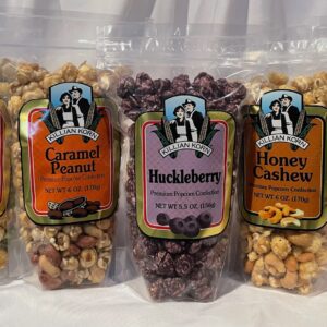 Different flavors of Premium Popcorn Confection by Killian Korn